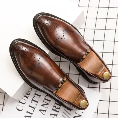 Prestige Brown Slip-on Shoes